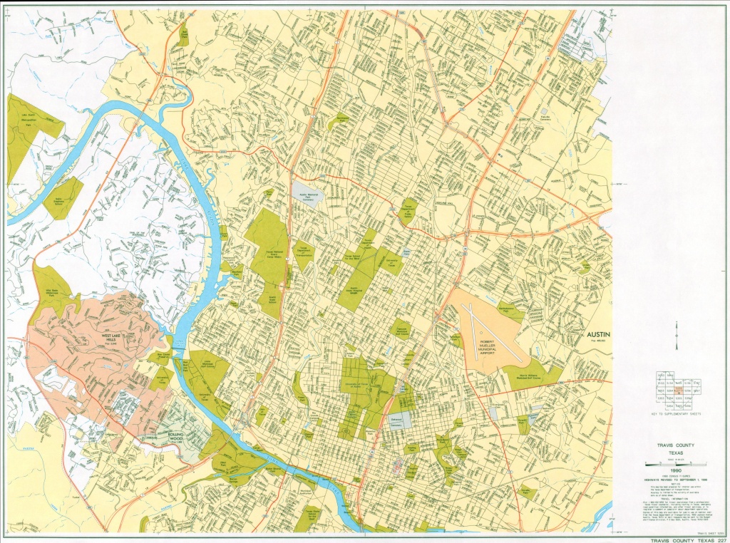 Austin, Texas Maps - Perry-Castañeda Map Collection - Ut Library Online - Austin Texas City Map