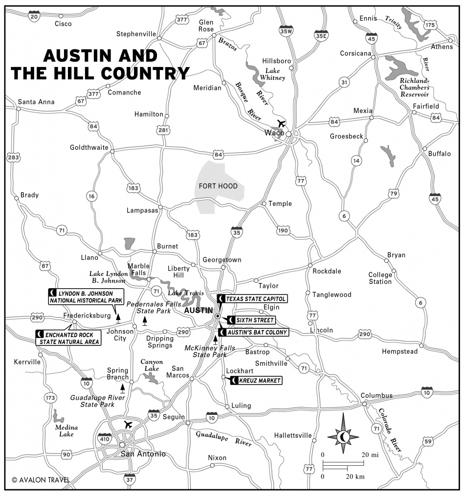 Austin Texas Tourist Map - Austin Texas • Mappery - Printable Map Of Austin Tx
