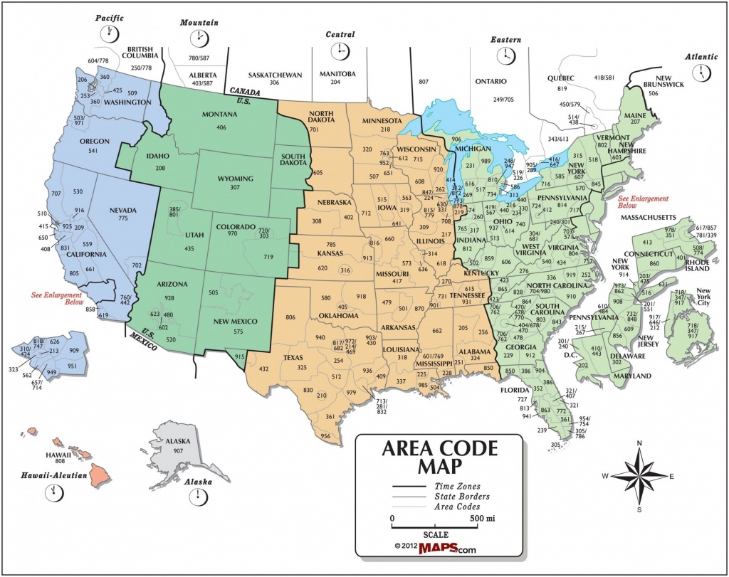 Awesome Us Map Of States Timezones Time Zone Map Usa Full Size - Us Time Zones Map With States Printable