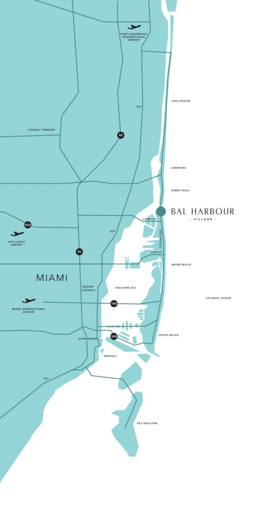 Bal Harbour Florida Map | Danielrossi - Surfside Florida Map