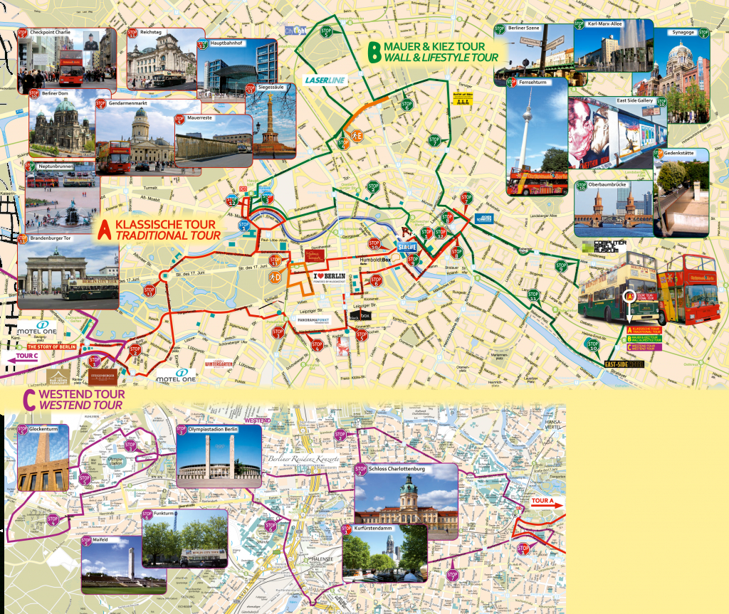 Berlin Tourist Map Printable Printable Maps