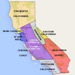 Best California Statearea And Regions Map   A Map Of San Francisco California