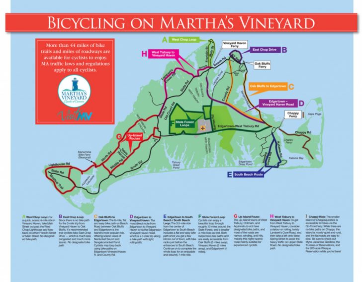 Martha\'s Vineyard Map Printable