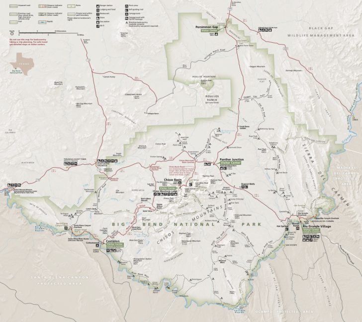 Texas State Campgrounds Map