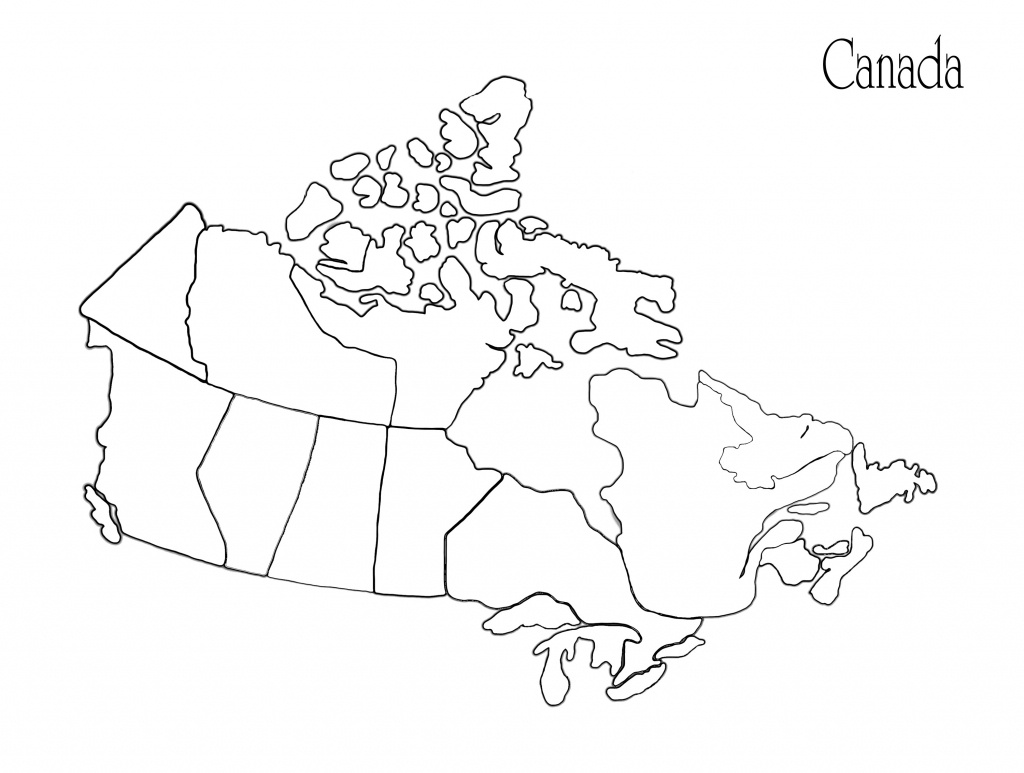 Blank Africa Map Printable Valid Printable Maps Canada Awesome - Free Printable Map Of Canada