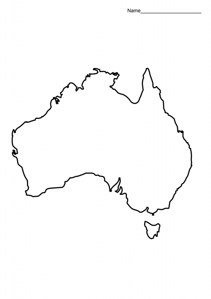 Blank Australia Map Google Search Learning At Printable Of For 4 - Blank Map Of Australia Printable