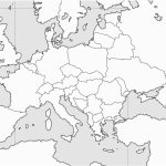 Blank Europe Map Printable | Sitedesignco   Europe Political Map Outline Printable