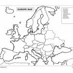 Blank Europe Map Quiz   World Wide Maps   Europe Map Quiz Printable