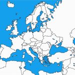 Blank Europe Political Map | Sitedesignco   Europe Political Map Outline Printable