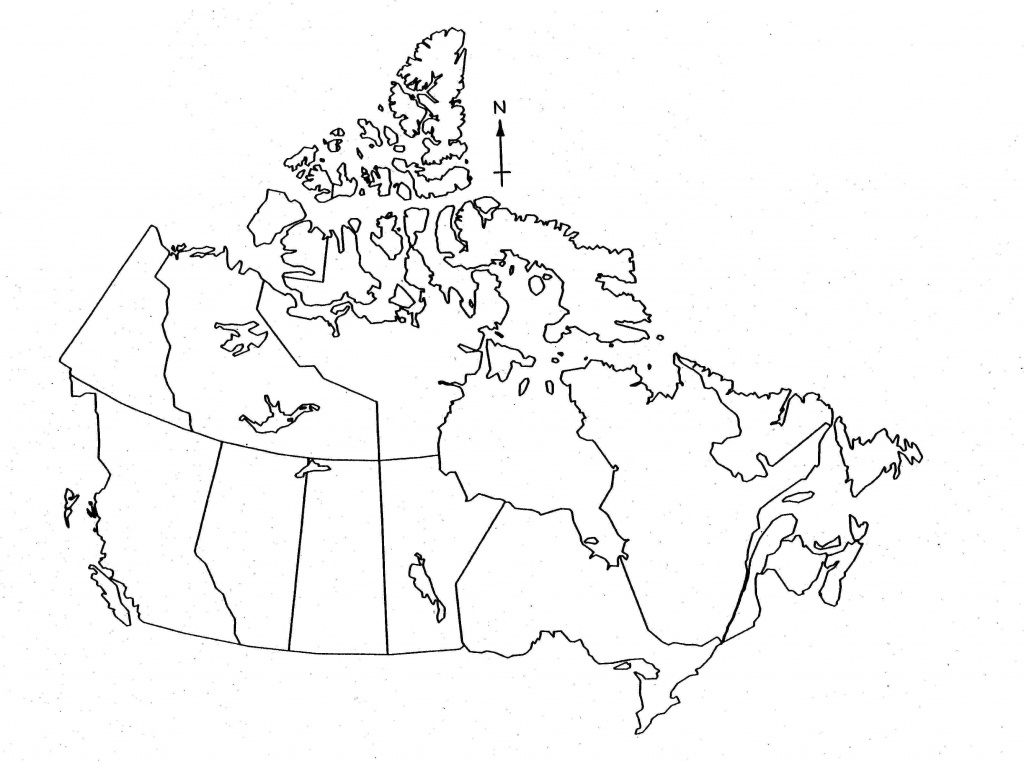 Blank Map Of Canada For Kids - Printable Map Of Canada For Kids - Printable Map Of Canada