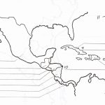 Blank Map Of Central America And Caribbean Islands   America Map   Free Printable Map Of The Caribbean Islands