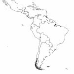 Blank Map Of Central America Fresh Blank South America Map Printable   Printable Blank Map Of South America