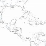 Blank Map Of Central America   World Wide Maps   Free Printable Map Of The Caribbean Islands