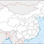 Blank Map Of China Printable And Travel Information | Download Free   Printable Map Of China For Kids