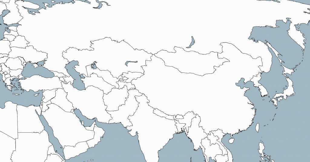 Blank Map Of Eurasia With Countries Best Eastern Hemisphere Luxury - Eastern Hemisphere Map Printable
