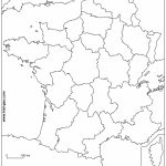 Blank Map Of France   Recana Masana   Map Of France Outline Printable