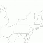 Blank Map Of Northeast Us And Travel Information | Download Free   Printable Map Of Northeast Us