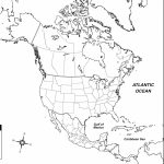 Blank Map Of The Us And Canada Outline Usa Mexico With Geography   Printable Map Of Us And Canada