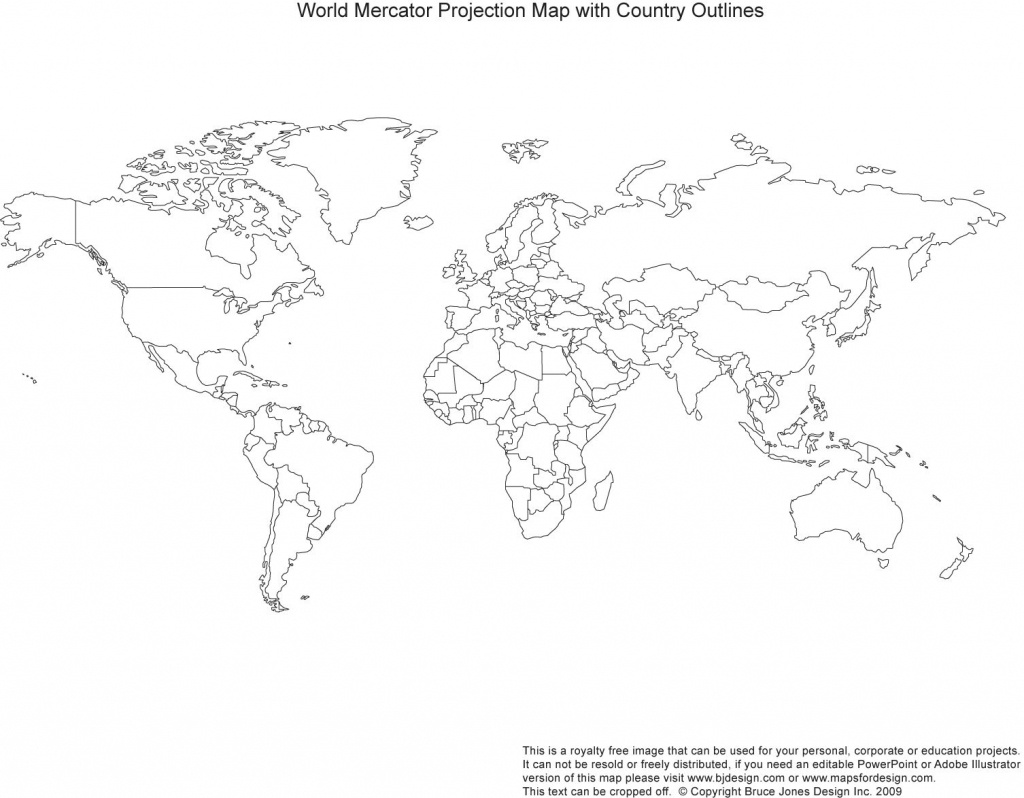 Blank Map Of The World Pdf Printable Blank World Outline Maps - Free Printable Outline Maps