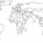Blank Map Of The World | Printable World Map Blank   Printable World Map No Labels