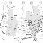 Blank Map Of Us Time Zones | Download Them And Print   Printable Us Timezone Map With State Names