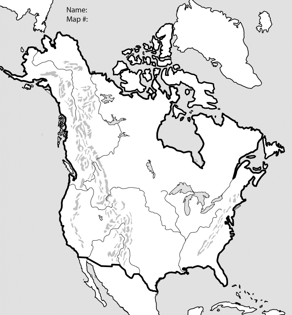 Blank Map Of Usa And Canada And Travel Information | Download Free - Blank Us And Canada Map Printable