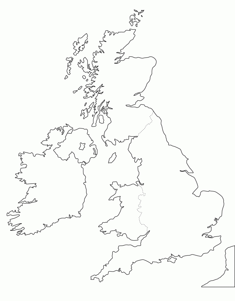 Blank Map Uk Counties On Printable Blank Map Of Scotland  Map Uk - Printable Map Of Great Britain