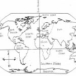 Blank Maps Of Continents And Oceans And Travel Information   Printable Map Of Oceans And Continents
