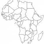 Blank Outline Map Of Africa | Africa Map Assignment | Party Planning   Africa Outline Map Printable