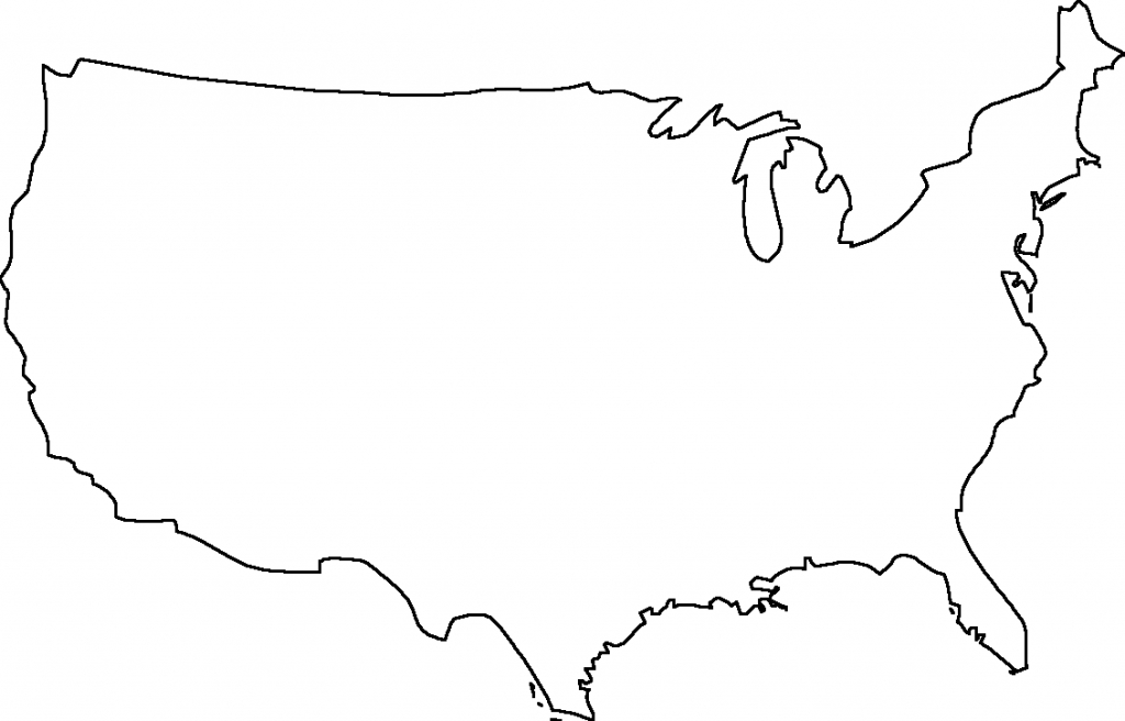 Blank Us Map - Dr. Odd | Geography | United States Map, Map Outline, Map - 50 States Map Blank Printable