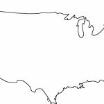 Blank Us Map   Dr. Odd | Geography | United States Map, Map Outline, Map   Blank Us Map With State Outlines Printable