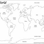 Blank World Map Best Photos Of Printable Maps Political With   Printable World Maps For Students