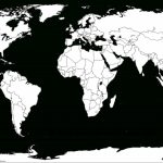 Blank World Map Worksheet ~ Afp Cv   Printable Word Map