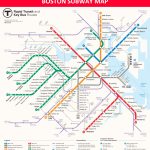 Boston Subway Map   Lines, Stations And Interchanges   Mbta Subway Map Printable