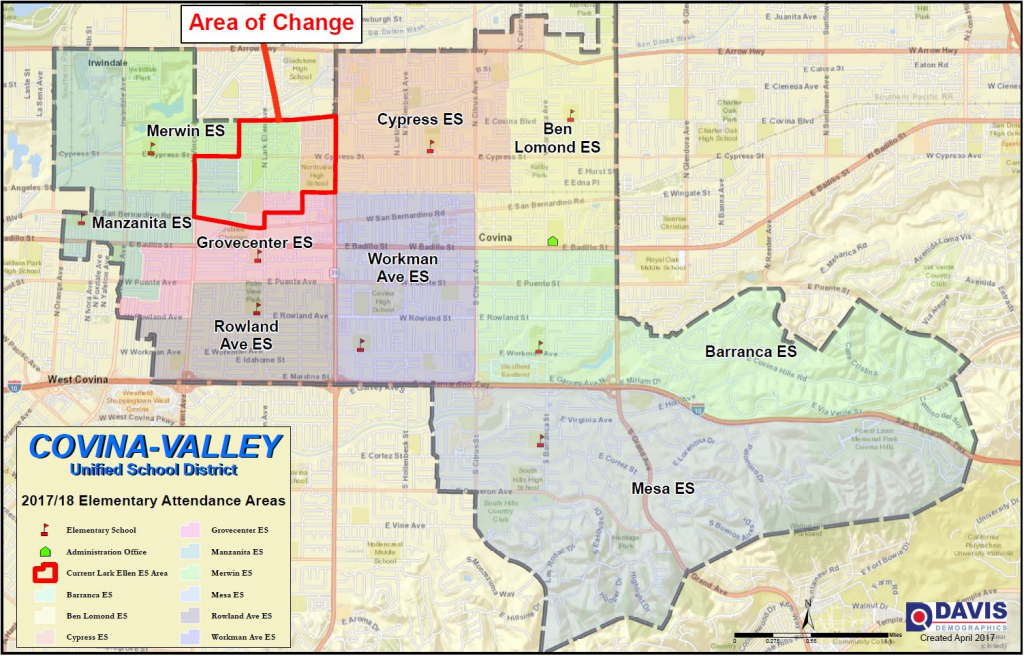 Boundary Map / Info - West Covina California Map
