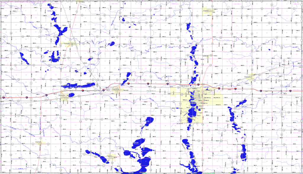 Bridgehunter | Martin County, Minnesota - Martin County Texas Section Map