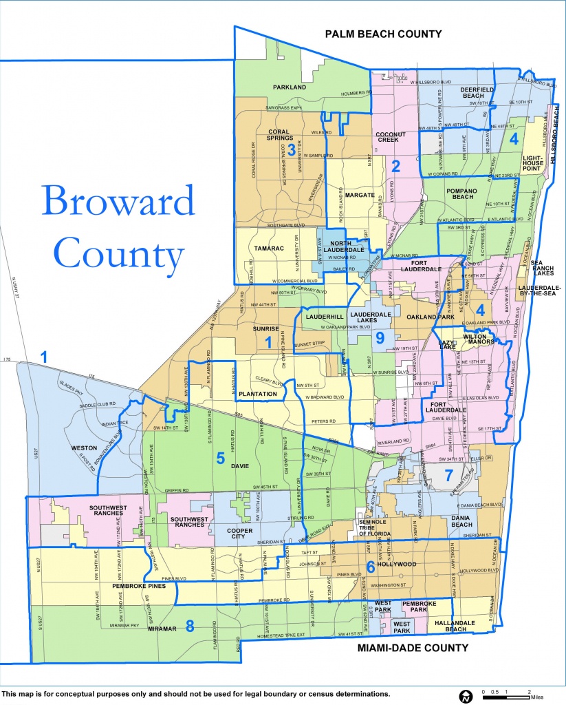 Broward County Map - Check Out The Counties Of Broward - Lauderdale Lakes Florida Map