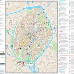 Bruges Sightseeing Map   Bruges Map Printable