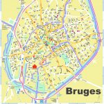 Bruges Tourist Map   Bruges Tourist Map Printable