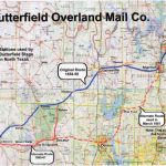 Butterfield Overland Mail Company   Bridgeport Texas Map