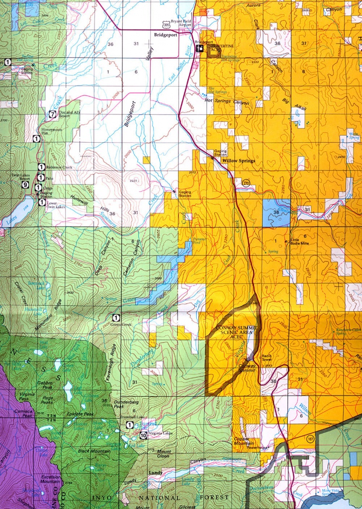 Buy And Find California Maps: Bureau Of Land Management: Southern - Southern California Hunting Maps