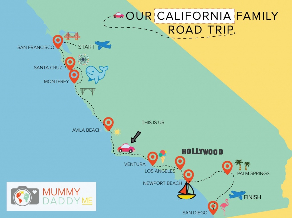 Cali Map Fin Gallery Of Art California Road Trip Map 19 Cali Map - Road Trip California Map