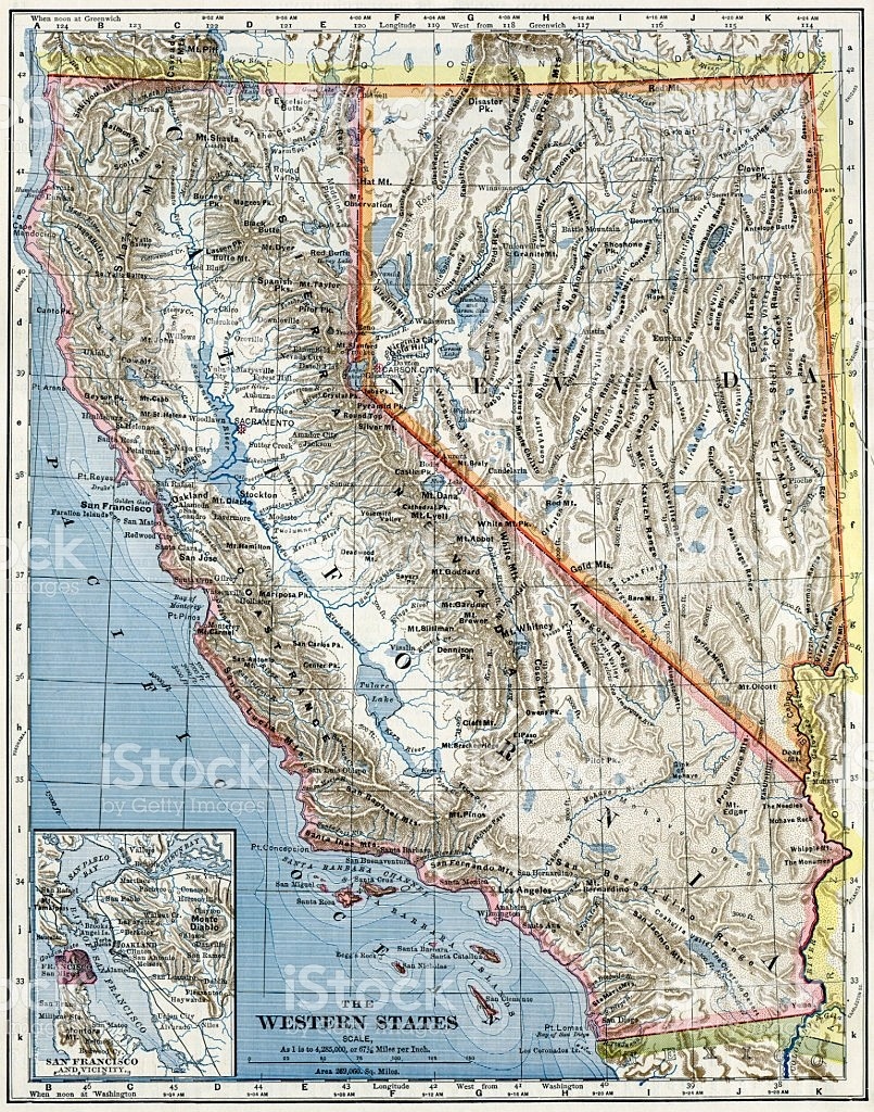 California And Nevada Map Google Maps California Map California And - Oroville California Google Maps