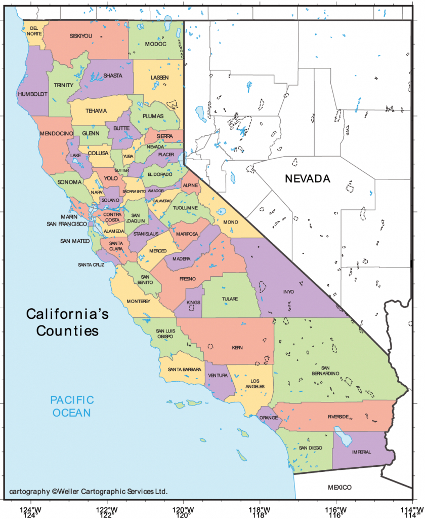 California Cities Map • Mapsof - Map Of California Cities And Towns