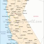 California Coast City Map And Travel Information | Download Free   California Beach Cities Map