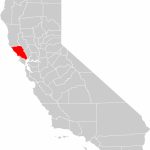 California County Map (Sonoma County Highlighted) • Mapsof   Sonoma County California Map