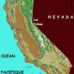 California Elevation Map   California • Mappery   California Elevation Map