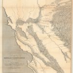 California Gold Rush Map   Philadelphia Print Shop West   Gold In California Map