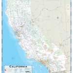 California Highway Wall Map   Maps   California Wall Map