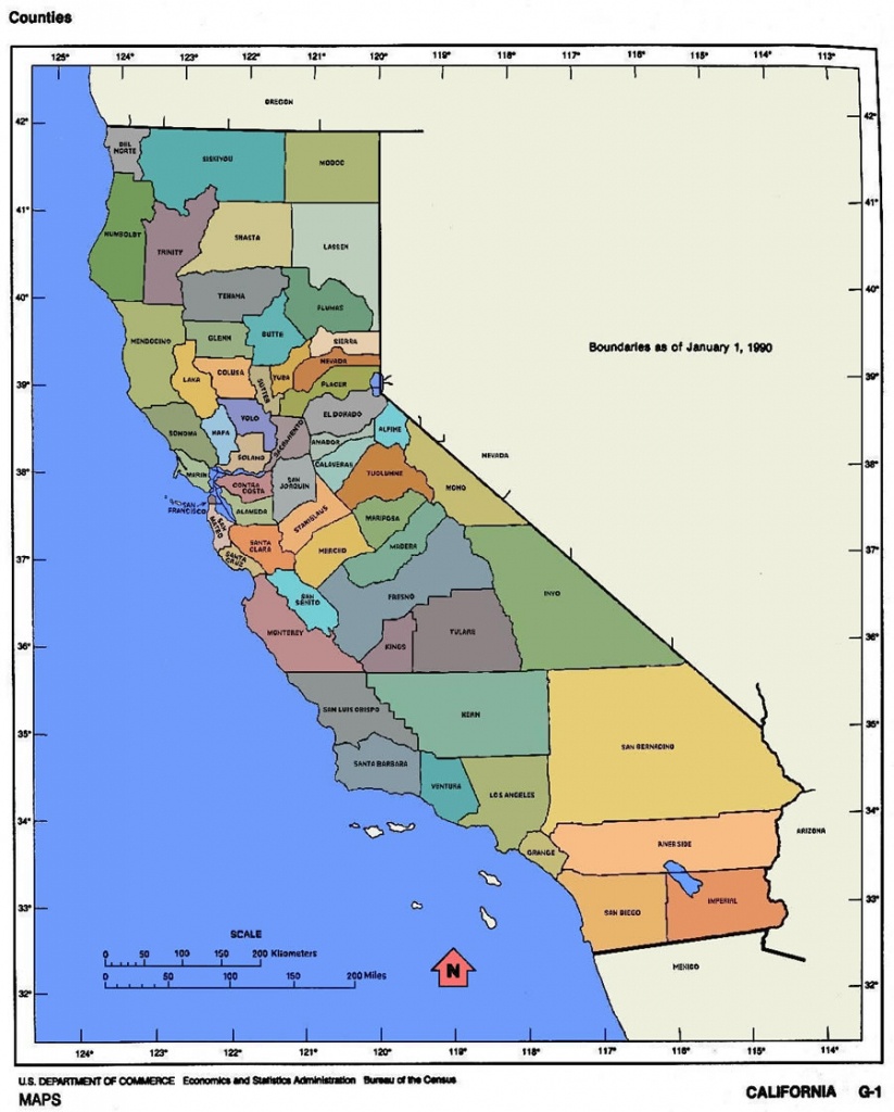 California Map And California Satellite Images - Rancho Cucamonga California Map